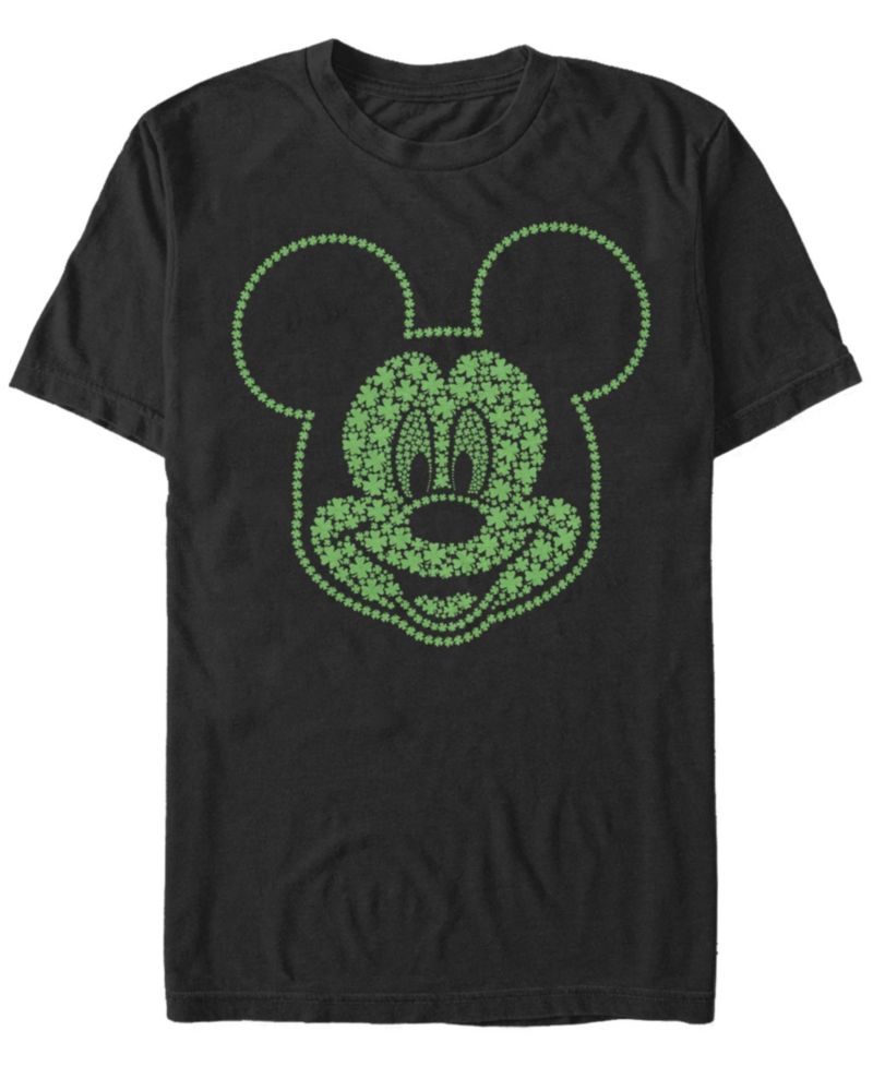 Men's Mickey Shamrocks Short Sleeve Crew T-shirt