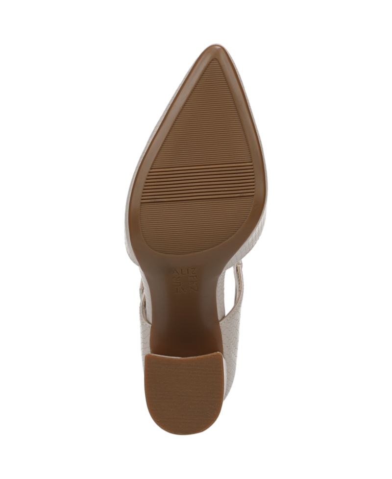 Women's Pixie Mary Jane Pointed Toe Block Heel Pumps