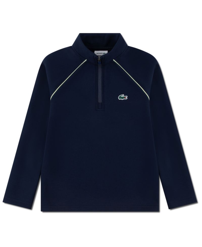 Boys' 10-16 Long-Sleeve Half-Zip Golf Top