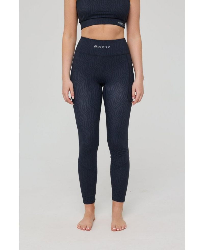 Women's Infinite High Waisted Leggings - Black Tiger
