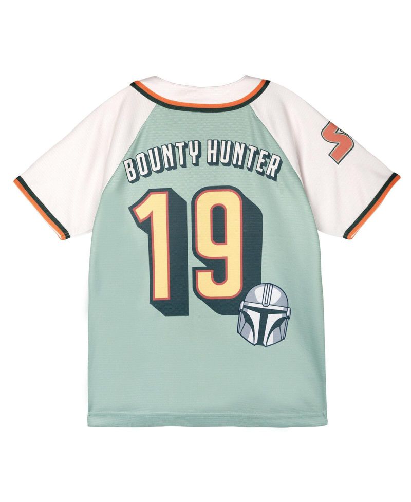 Boys (5 - 16) Short Sleeve Baseball Jersey