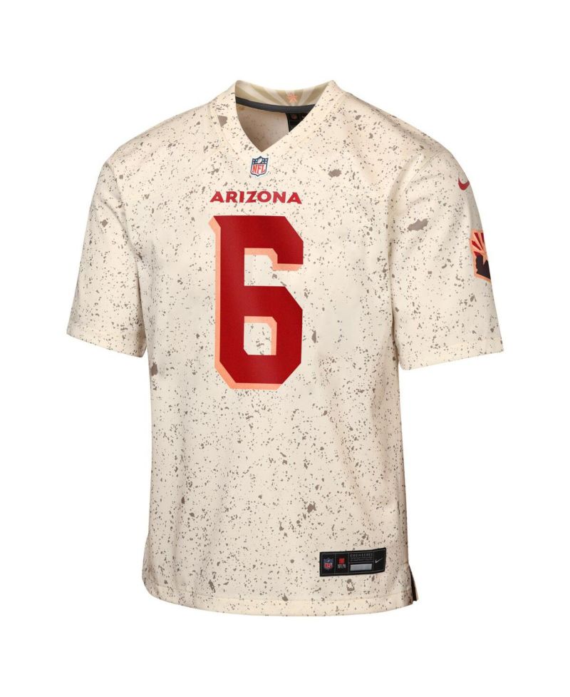 Big Boys and Girls James Conner Natural Arizona Cardinals 2025 Rivalries Collection Game Jersey