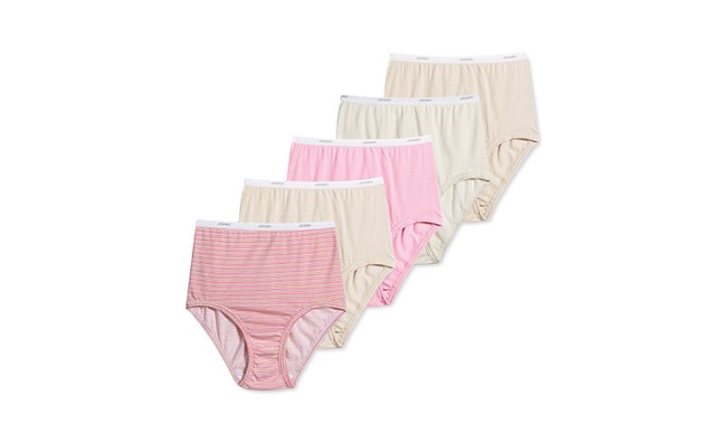 Women's Classics Cotton 5 Pack Brief Underwear 1743