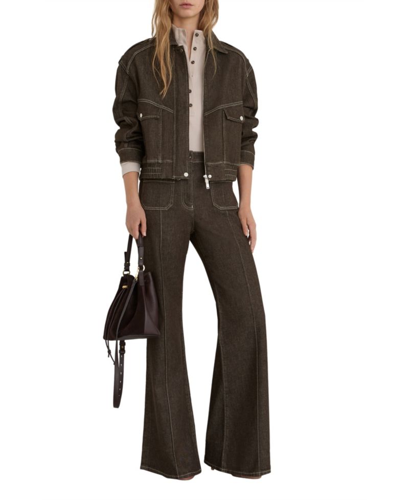 Women's Sakura Flare Patch Pocket Jean