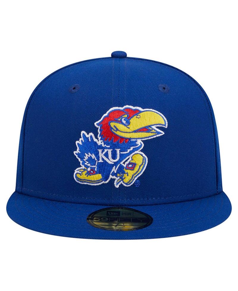 Men's Royal Kansas Jayhawks Evergreen 59FIFTY Fitted Hat