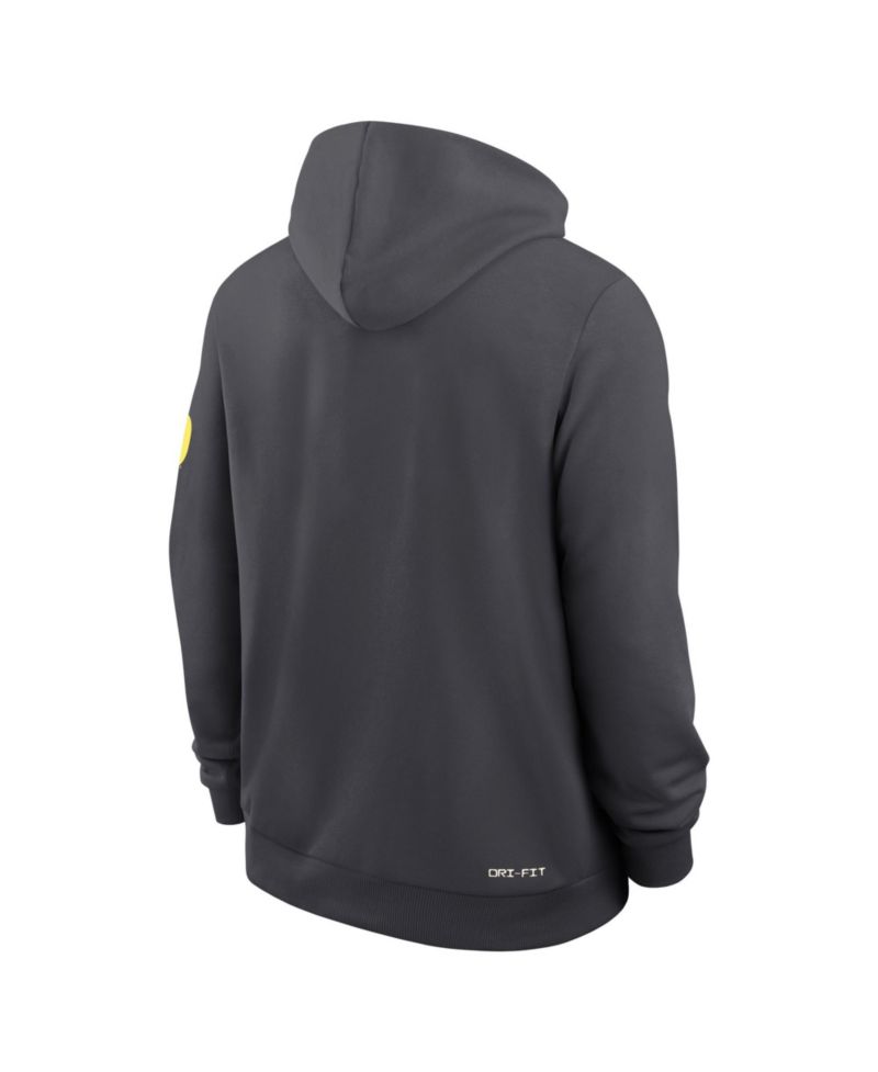 Men's Oregon Ducks Oregon Sideline Standard Issue Heavyweight Fleece Hoodie