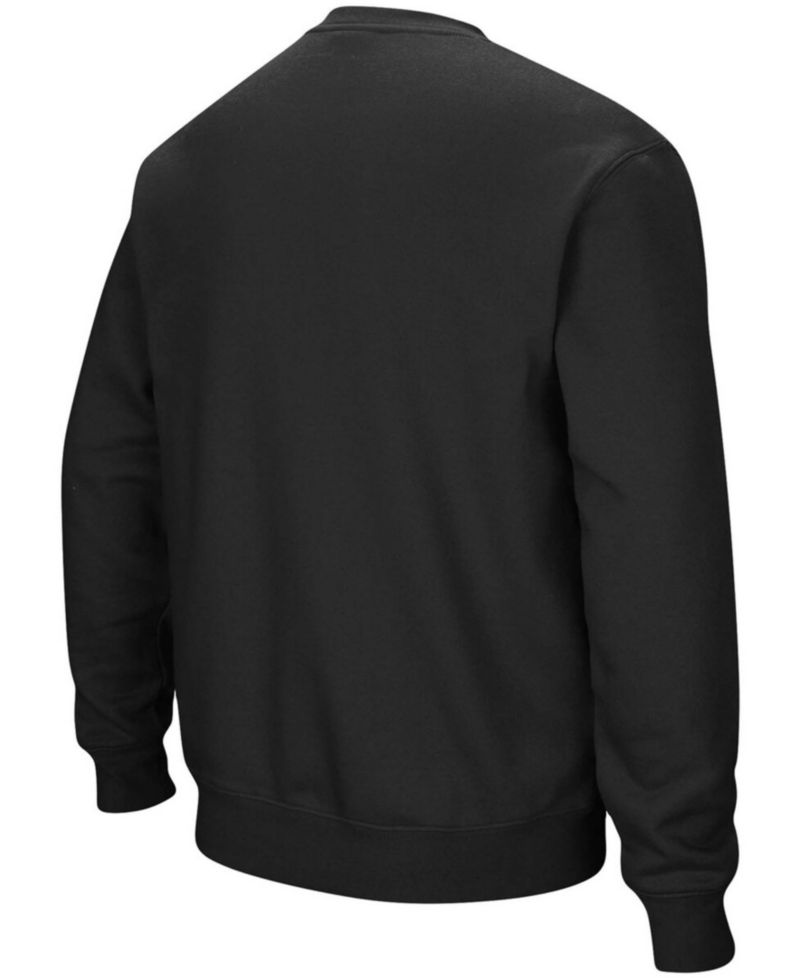 Men's NDSU Bison Arch & Logo Crew Neck Sweatshirt