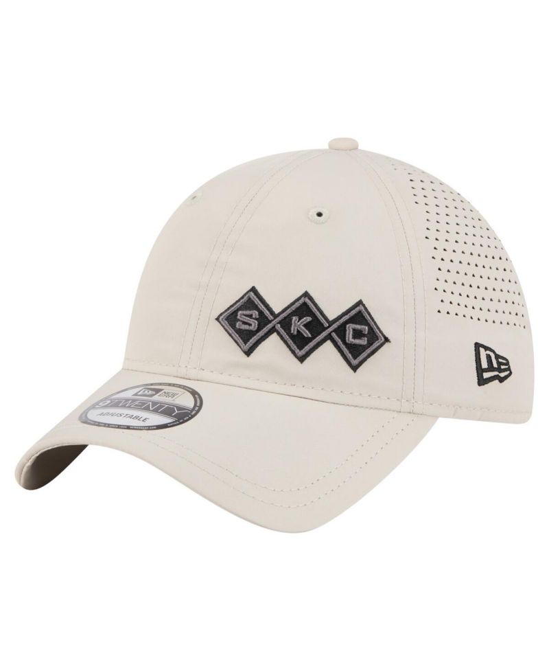 Men's Tan Sporting Kansas City Active 9TWENTY Adjustable Hat