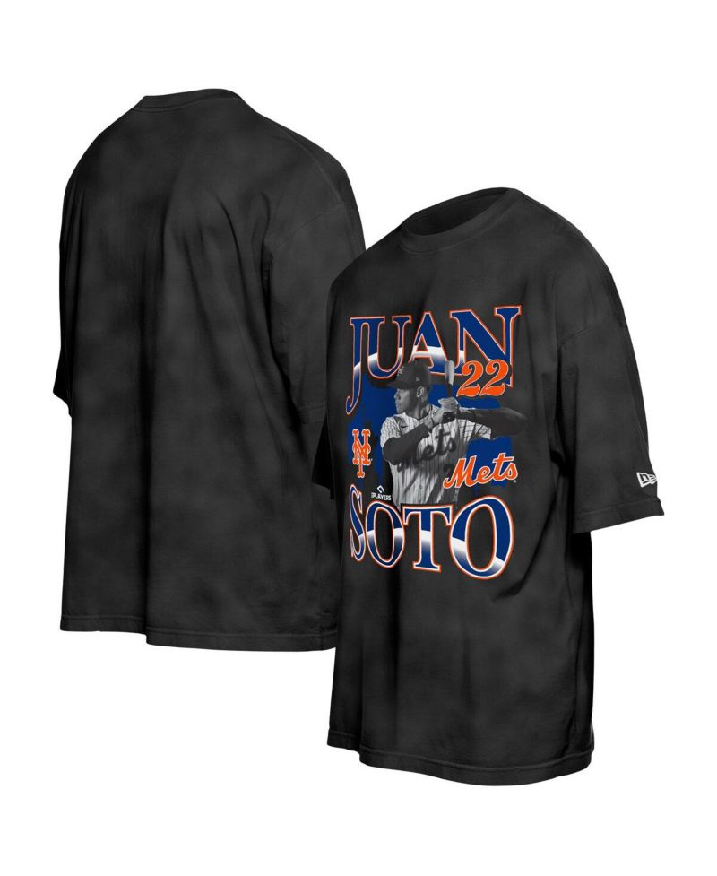 Men's Juan Soto Black New York Mets Batter Up Player T-Shirt