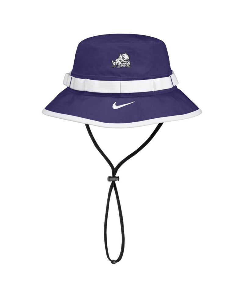 Men's Purple TCU Horned Frogs 2026 On-Field Apex Boonie Bucket Hat