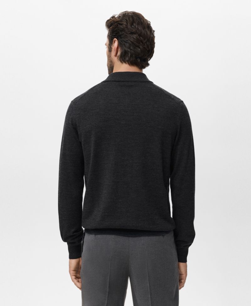 Men's Merino Wool Cardigan
