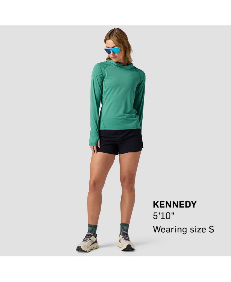 Women's BGA Tahoe Sun Hoodie Long Sleeve Performance Tops
