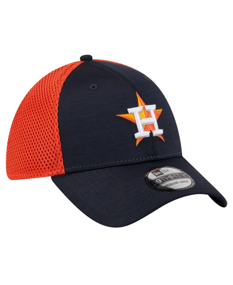 Men's Navy Houston Astros Neo 39THIRTY Flex Hat