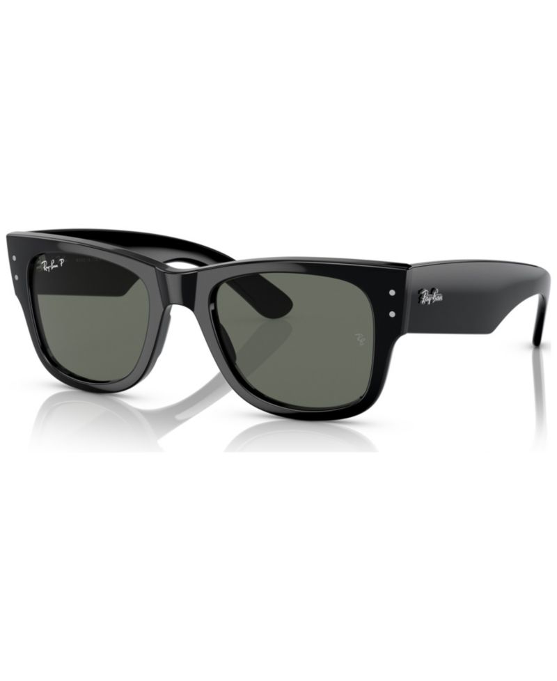 Unisex Mega Wayfarer 51 Polarized Sunglasses