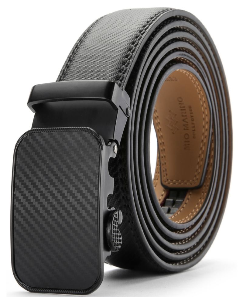 Men's Diagonal Weave Ratchet Belt
