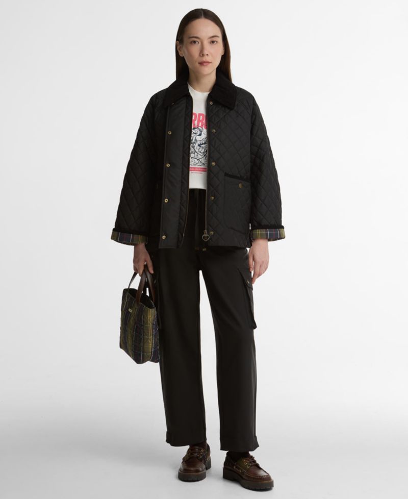 Women's Ava Quilted Short Coat, Created for Macy's