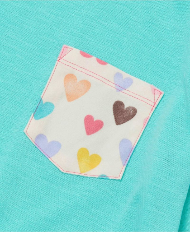 Kids Soft Jersey Pocket Sleep Top
