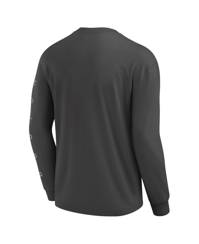 Men's Gray Boston Celtics Elements Future Ground Tonal Info Long Sleeve T-Shirt