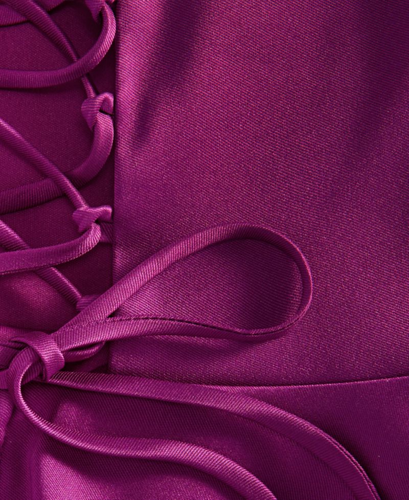 Juniors' Strapless Ruffle-Tiered Dress