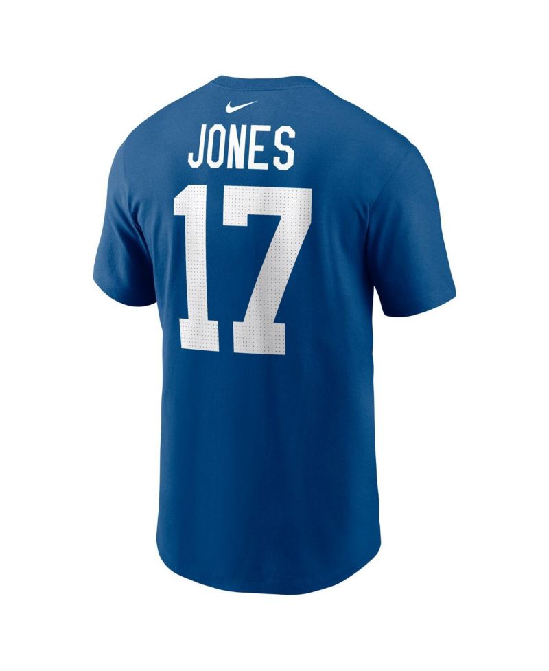 Men's Daniel Jones Royal Indianapolis Colts Name & Number T-Shirt