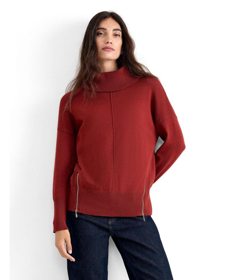 Women's Steph Cowl Neck Long-Sleeve Pullover