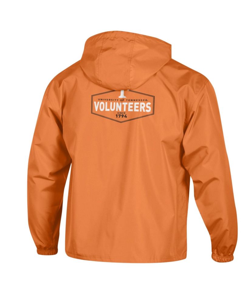 Men's Tennessee Orange Tennessee Delay Packable Half-Zip Hoodie