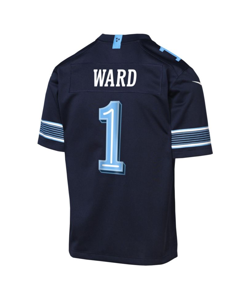 Big Boys and Girls Cameron Ward Navy Tennessee Titans 2026 Rivalries Collection Game Jersey