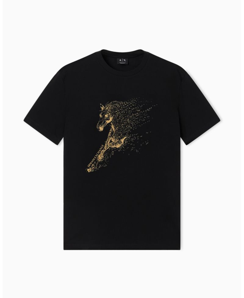 Men's Lunar New Year Mercerized Cotton Graphic T-Shirt