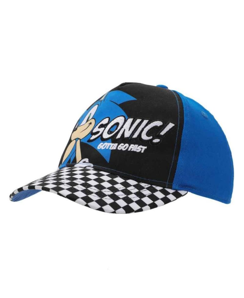 Character and Checkered Patterns 2-Piece Curved Snapback Hat and Bi-Fold Wallet Set
