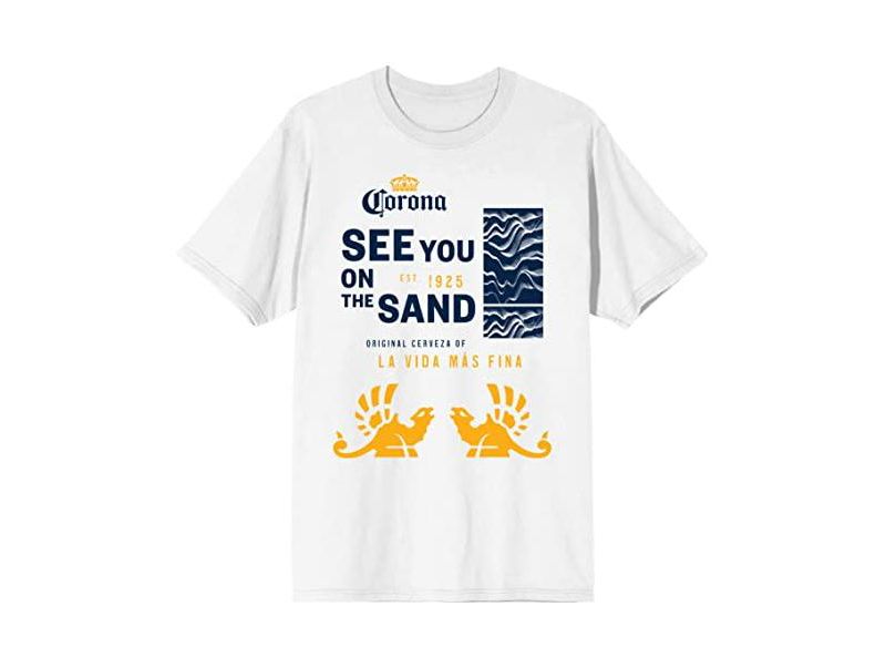 Big & Tall See You On The Sand White T-shirt - 6XL