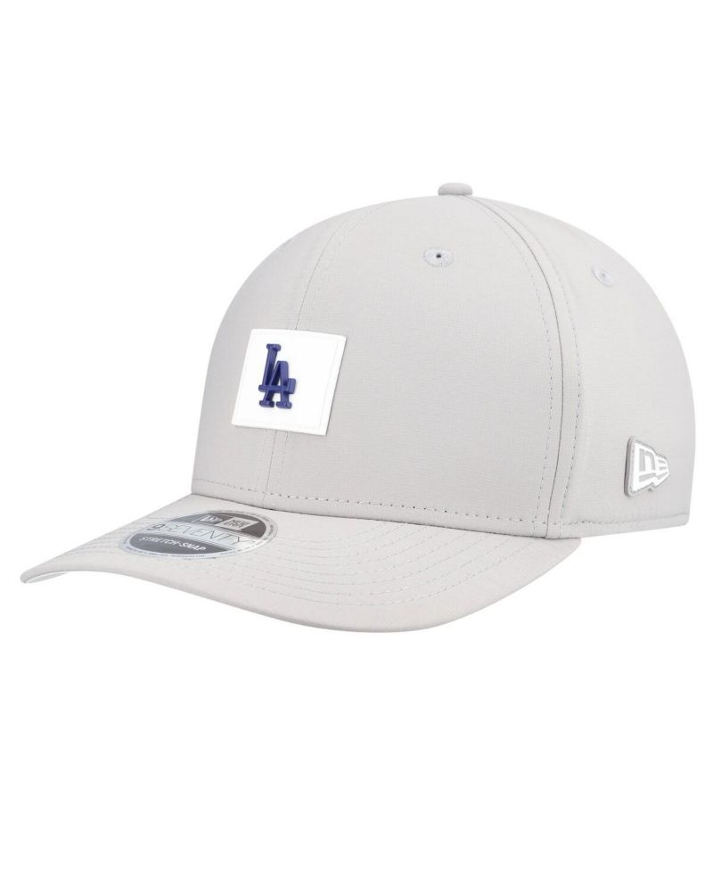 Men's Gray Los Angeles Dodgers 2026 Clubhouse 9SEVENTY Adjustable Hat
