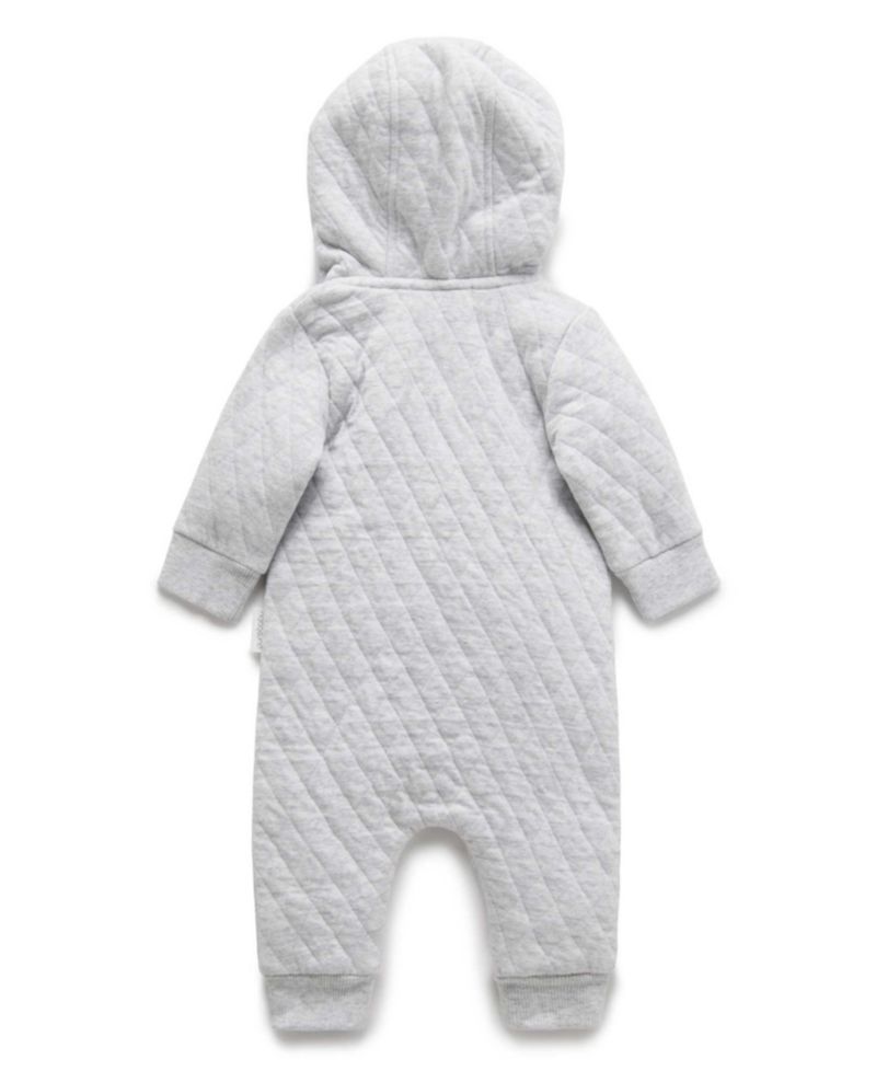 Baby Boy and Baby Girl Quilted Coverall