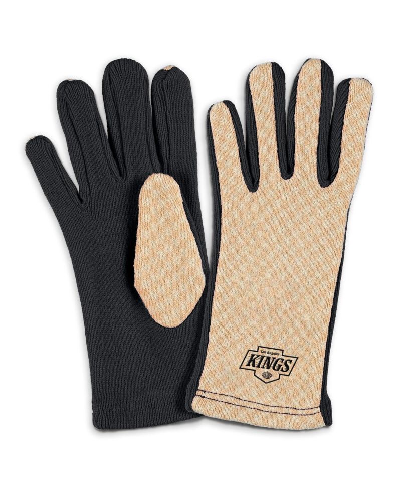 Women's Los Angeles Kings Tonal Microcheck Scarf Glove Set