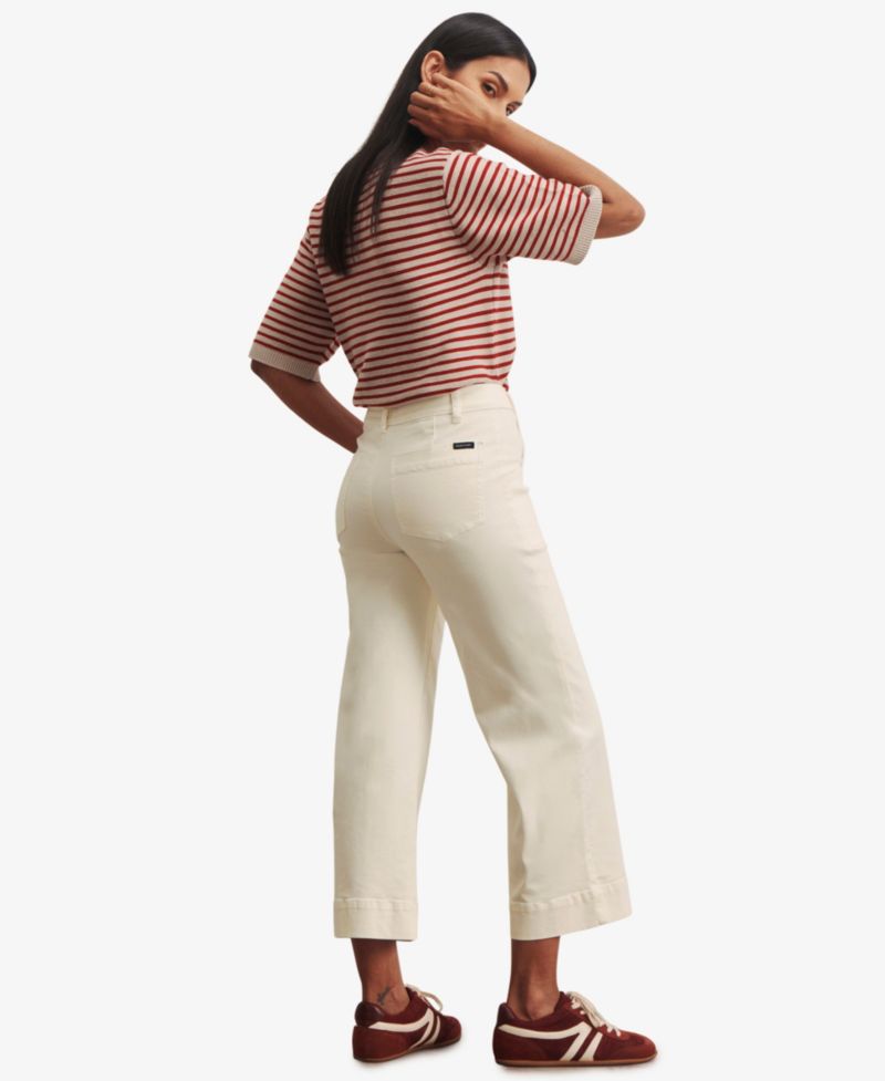 Petite Insider Cropped Straight-Leg Pants