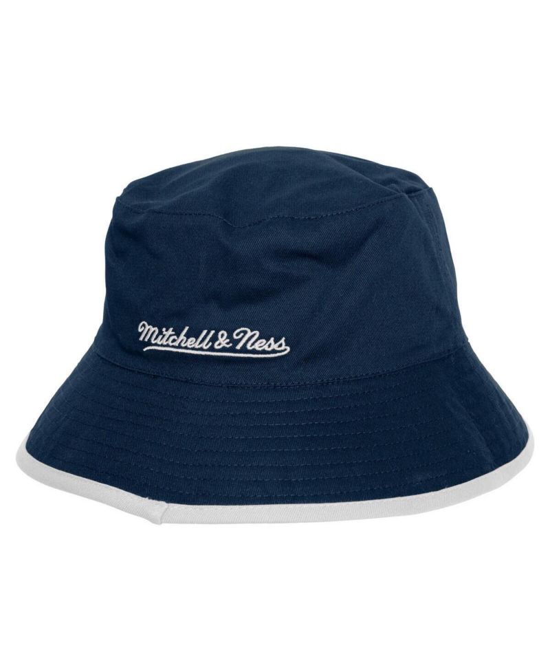 Men's Navy/Green Dallas Mavericks Flip It Reversible Bucket Hat