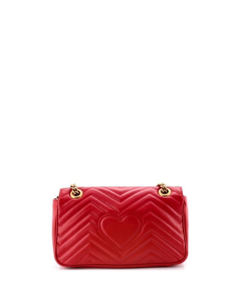 Medium GG Marmont Flap Bag Matelasse Leather