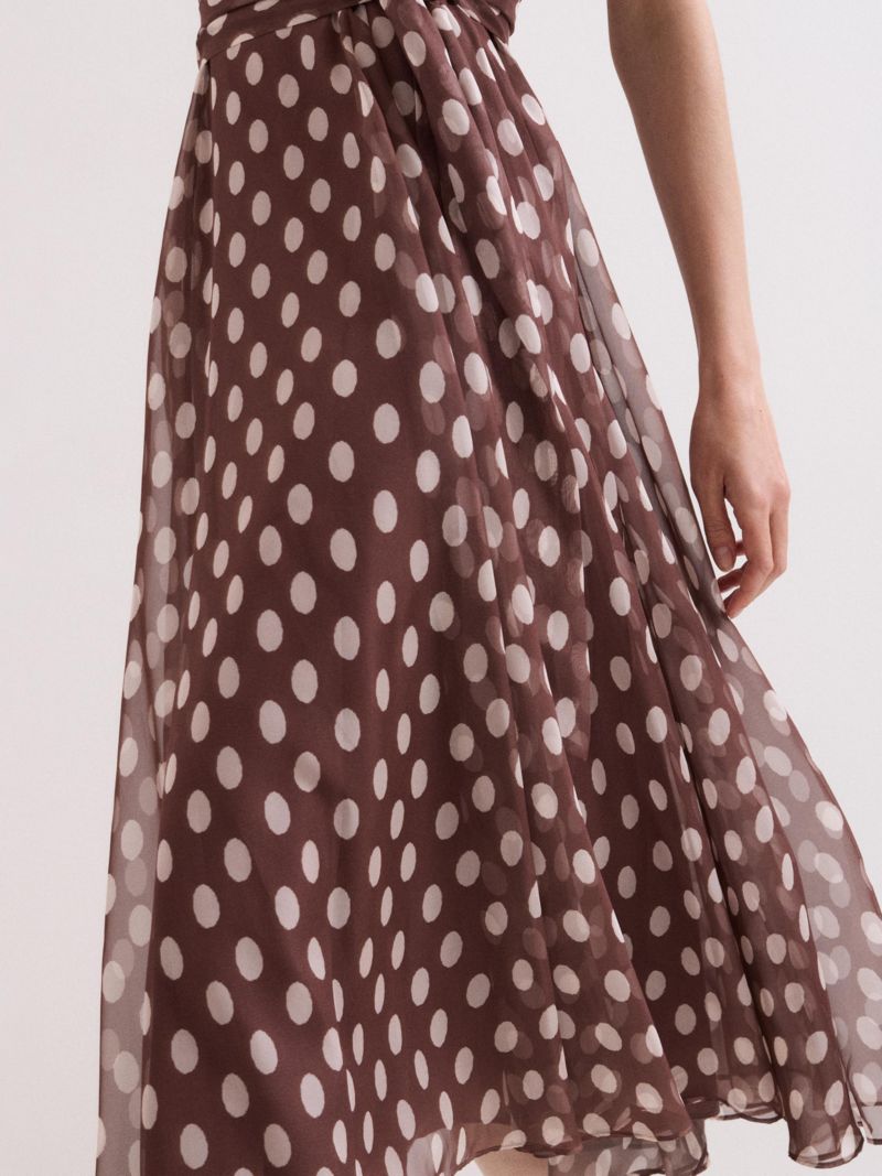 Women's Lucinda Midi Spot Dress