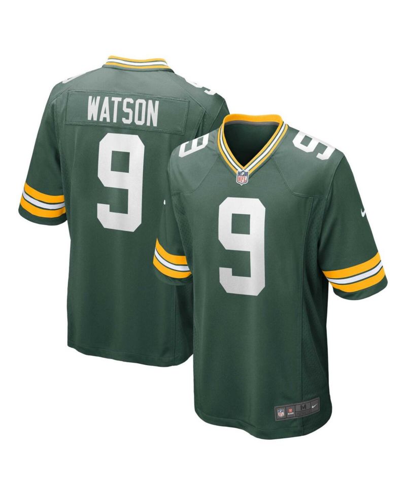 Men's Christian Watson Green Green Bay Packers Game Jersey