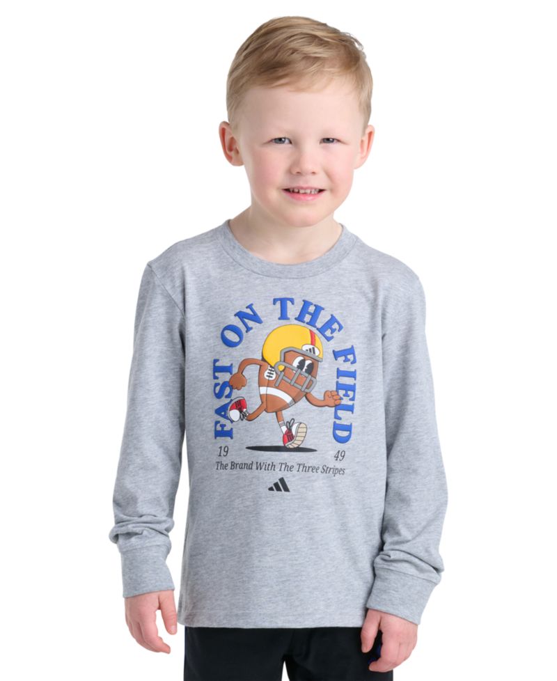 Boys' 2T-7 Long-Sleeve Sport Graphic T-Shirt
