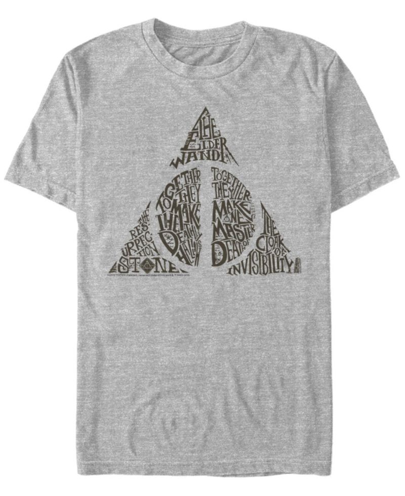 Men's Deathly Hallows Short Sleeve Crew T-shirt