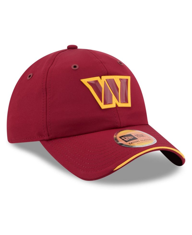 Men's Burgundy Washington Commanders 2026 Sideline Casual Classic Adjustable Hat