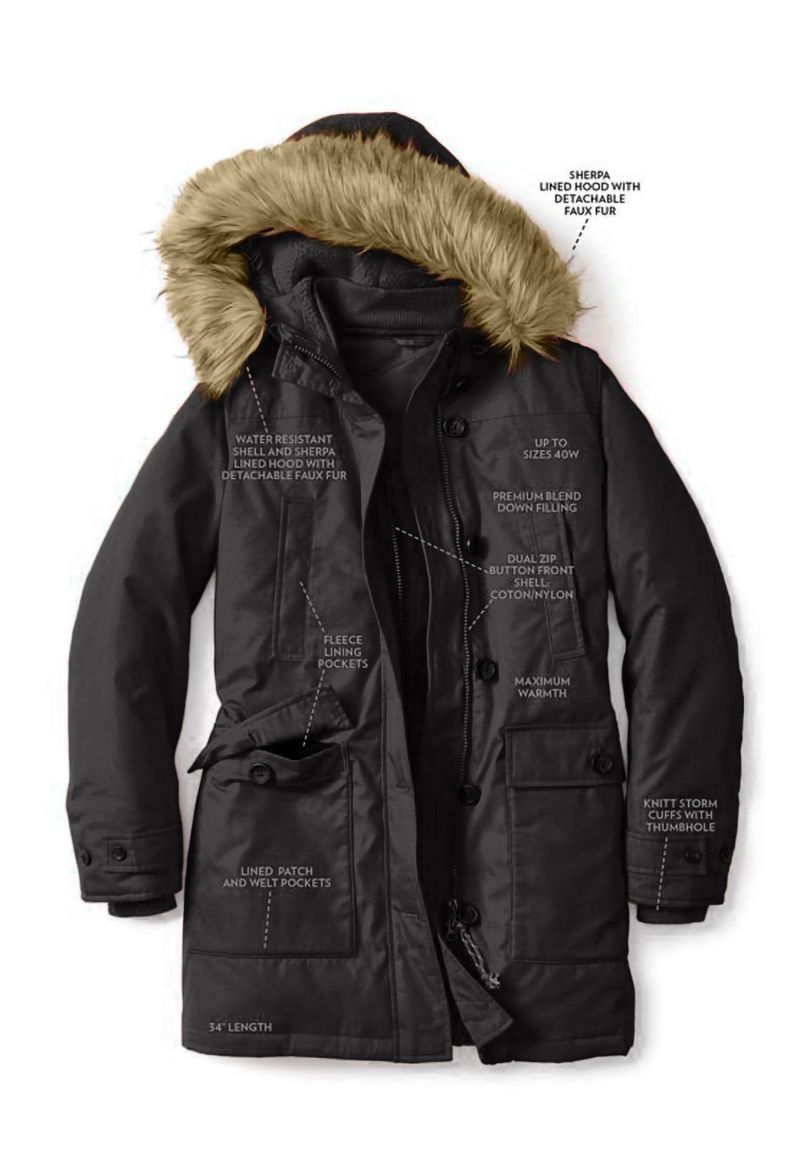 Plus Size Within The Arctic Parka
