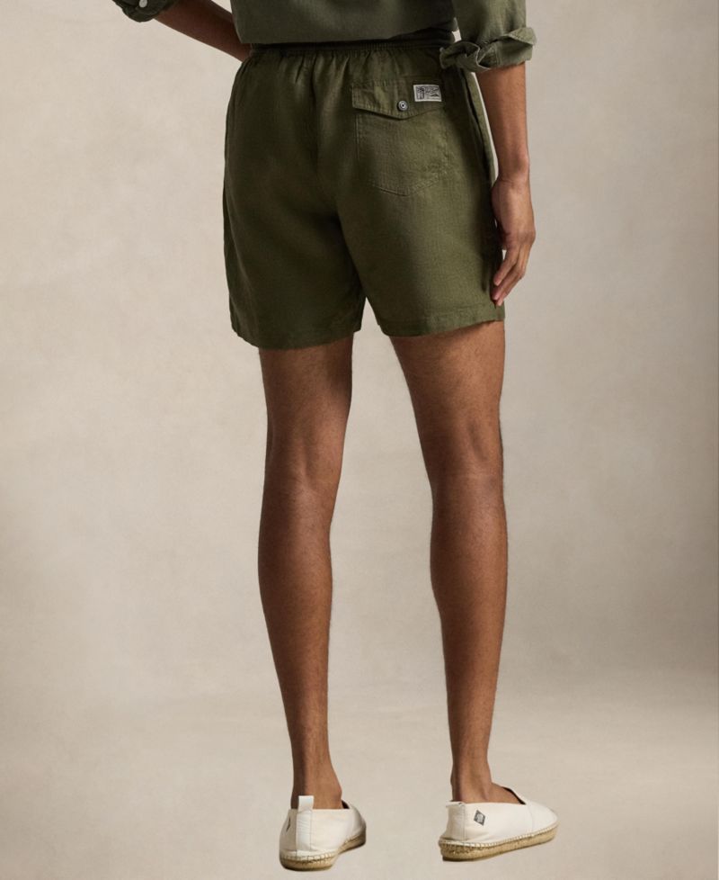 Men's Embroidered Swim Trunks