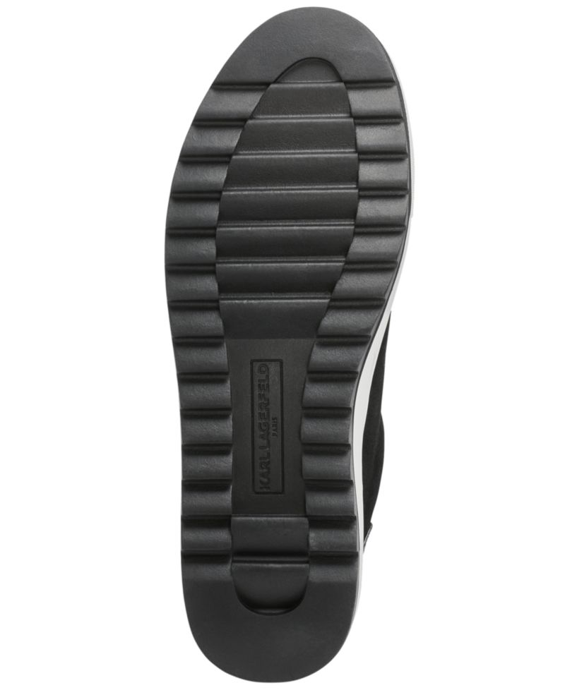 Men's Round Toe Lace-Up Sneakers