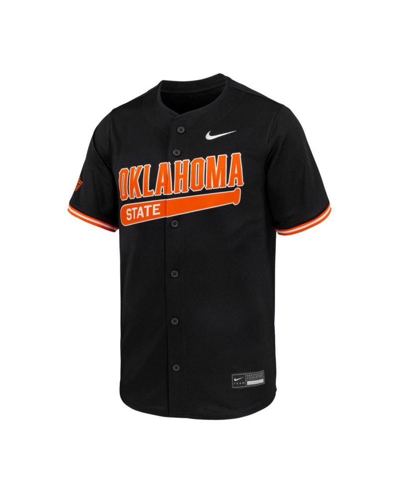 Men's Black Oklahoma State Cowboys Limited Baseball Jersey