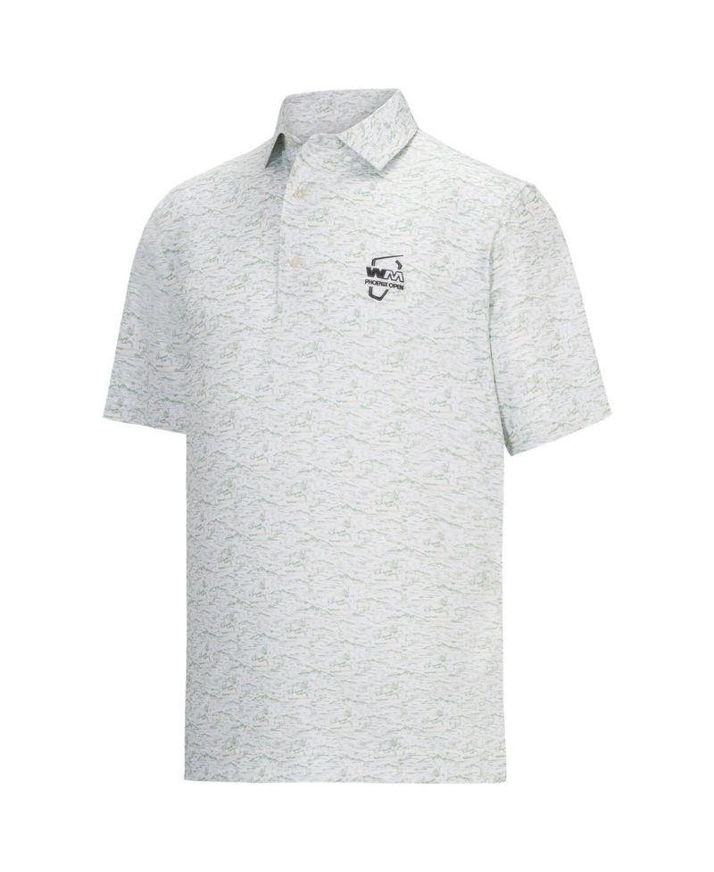 Men's White WM Phoenix Open ProDry All Over Print Polo Shirt