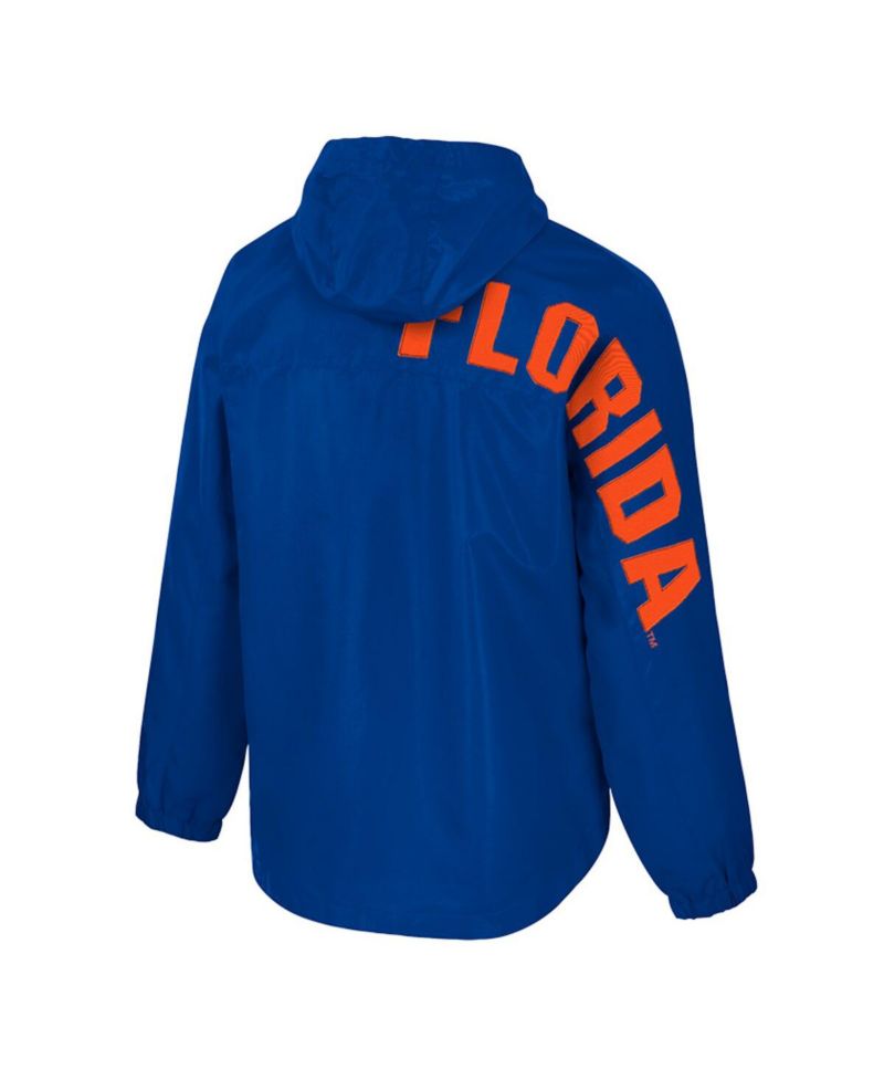 Men's Royal Florida Gators Reloaded Anorak Half-Zip Jacket