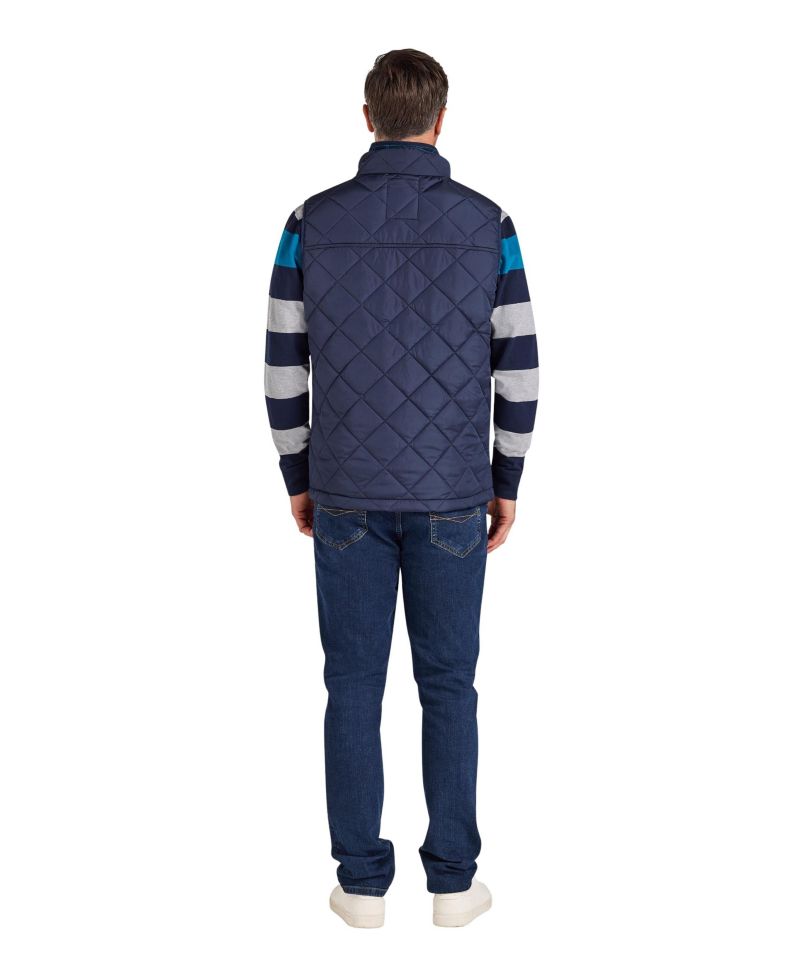 Men's Sleeveless Quilted Gilet