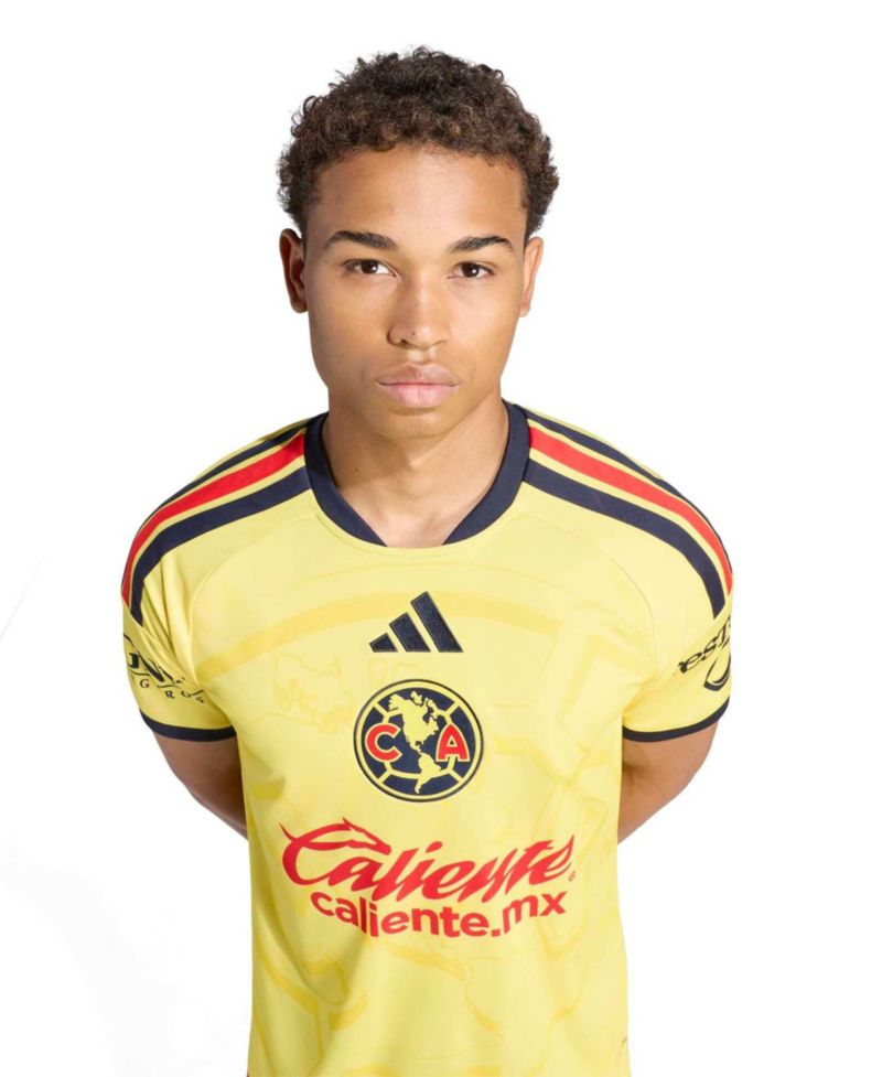 Men's Yellow Club America 2026/27 Home Replica Jersey