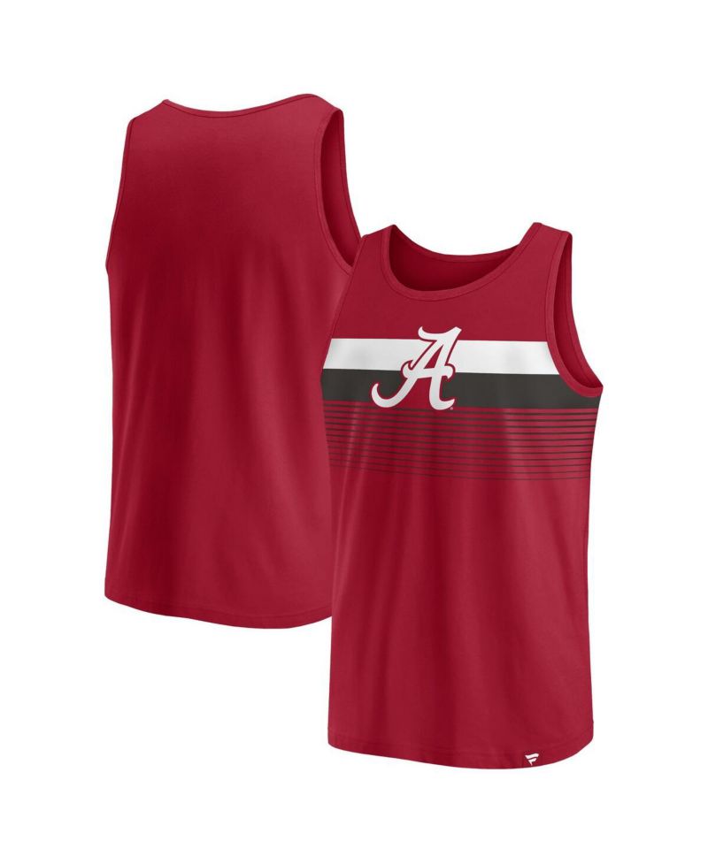 Branded Men's Crimson Alabama Crimson Tide Wild Game Tank Top
